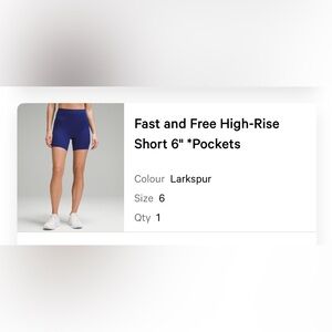 Lululemon Biker Shorts